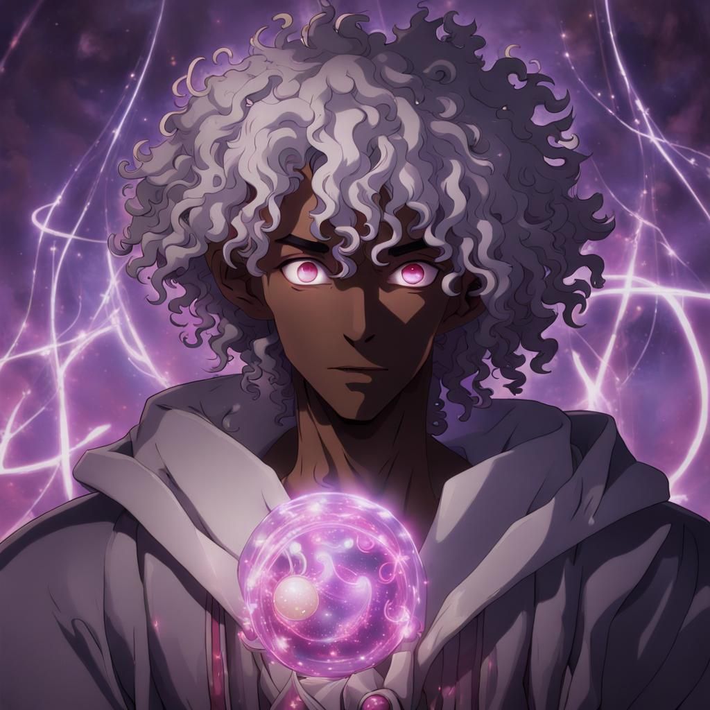 Anime Doll Puppet with Magical Robes