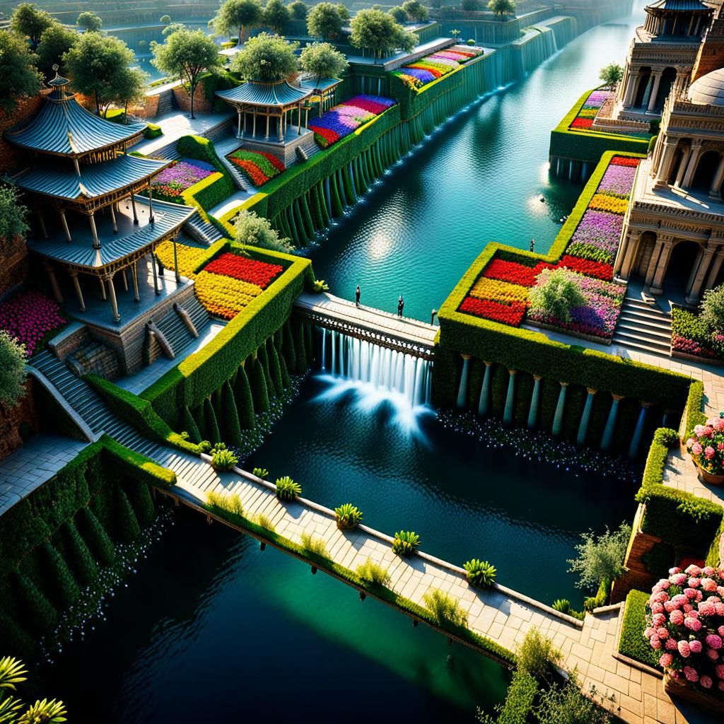 Hanging Gardens of Babylon: Ancient Irrigation System