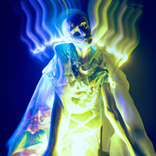 Illuminated Satori in Avant-Garde Impressionist Style