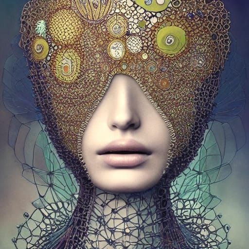 Vogue Goddess in Botanical Metropolis