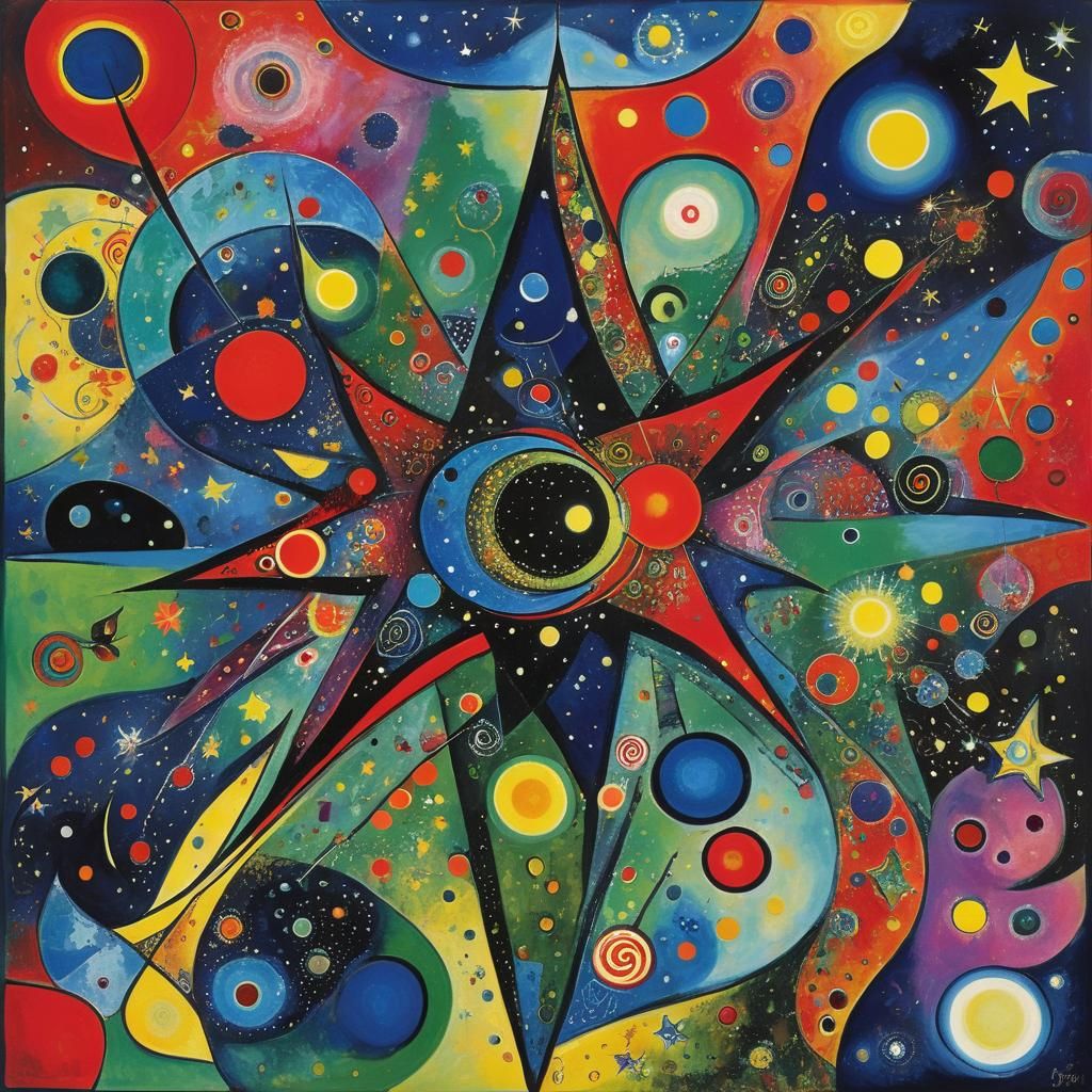 Explosive Star Formation in Modern Art Style