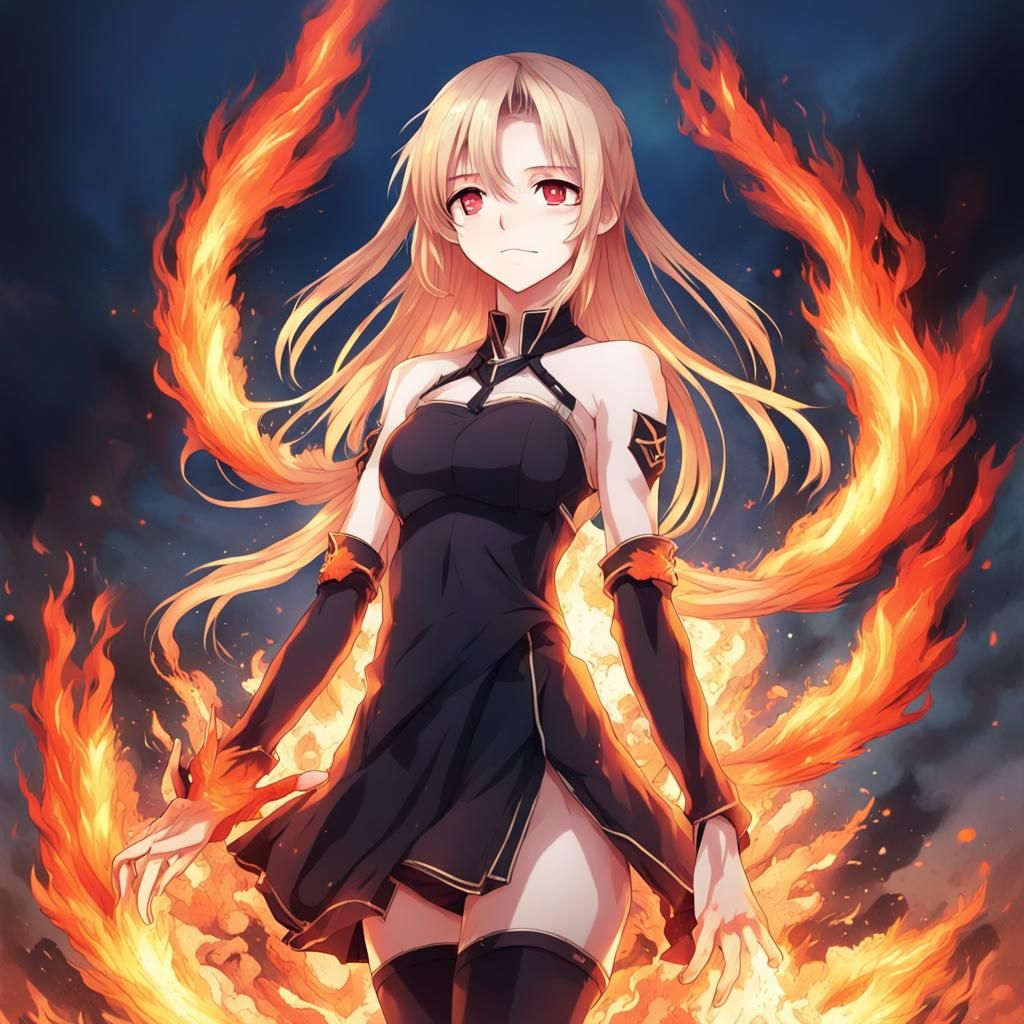 Anime Art: Love, Strength, and Resilience