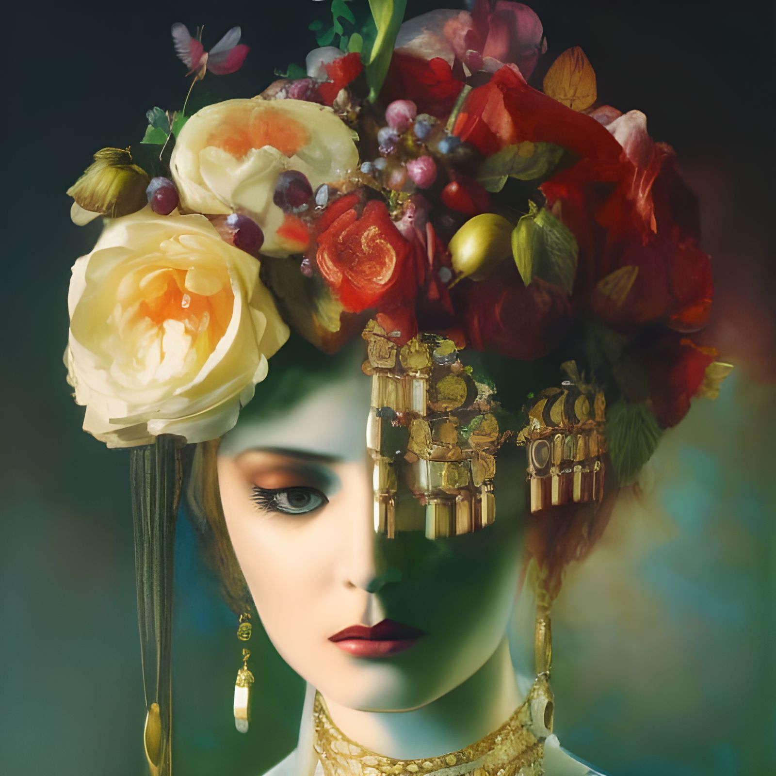 Horrific Surrealism in Erotic Oil Painting