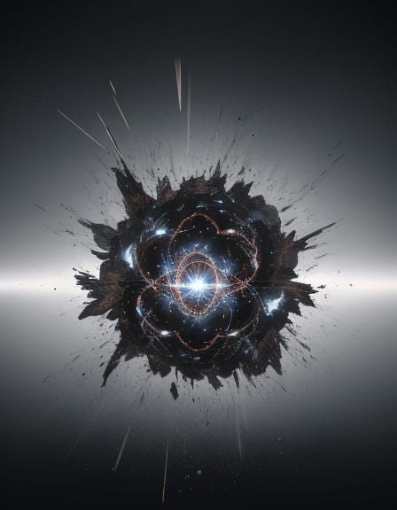 Cosmic Collapse in Vibrant Abstraction