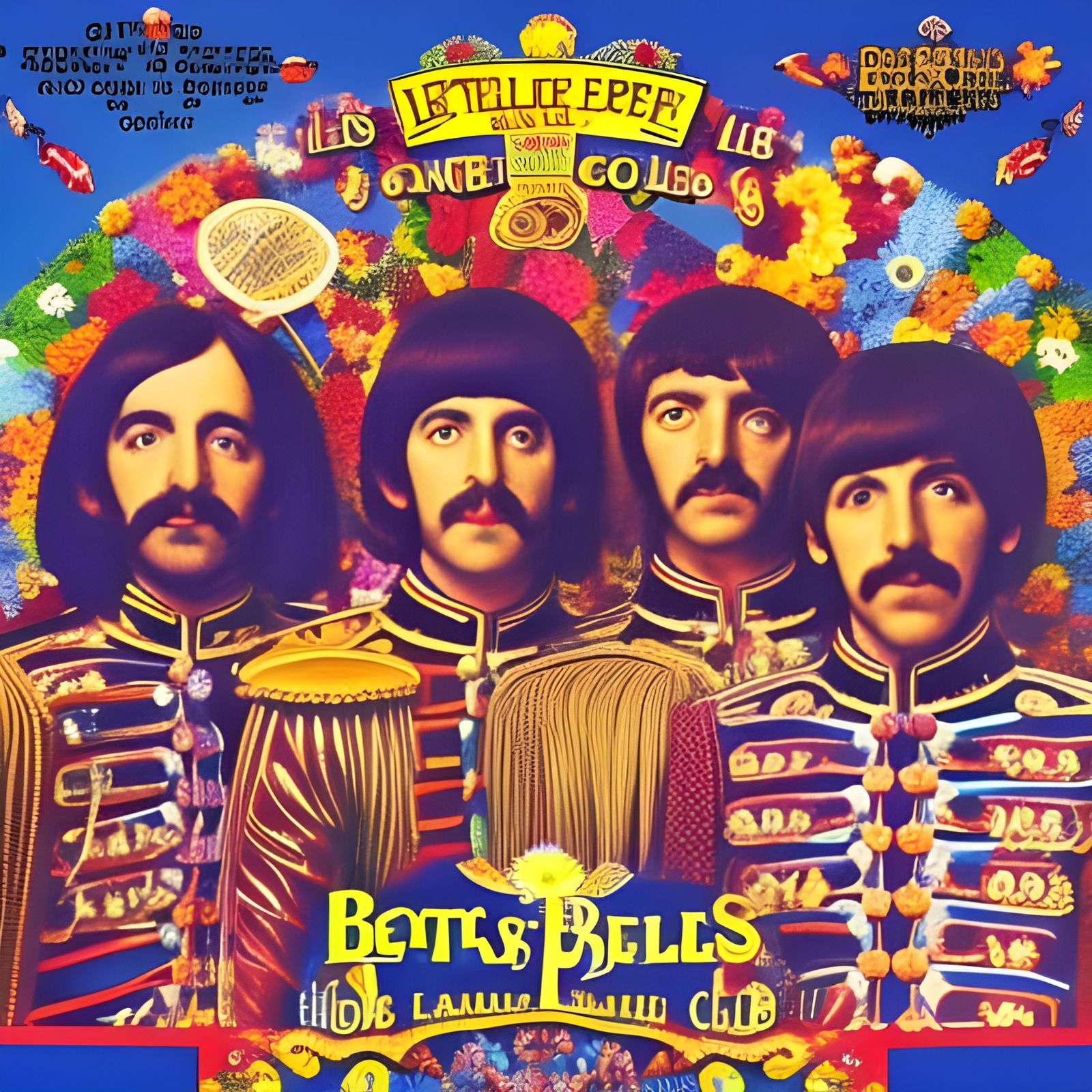 Beatles' Sgt. Pepper Album Cover Recreation