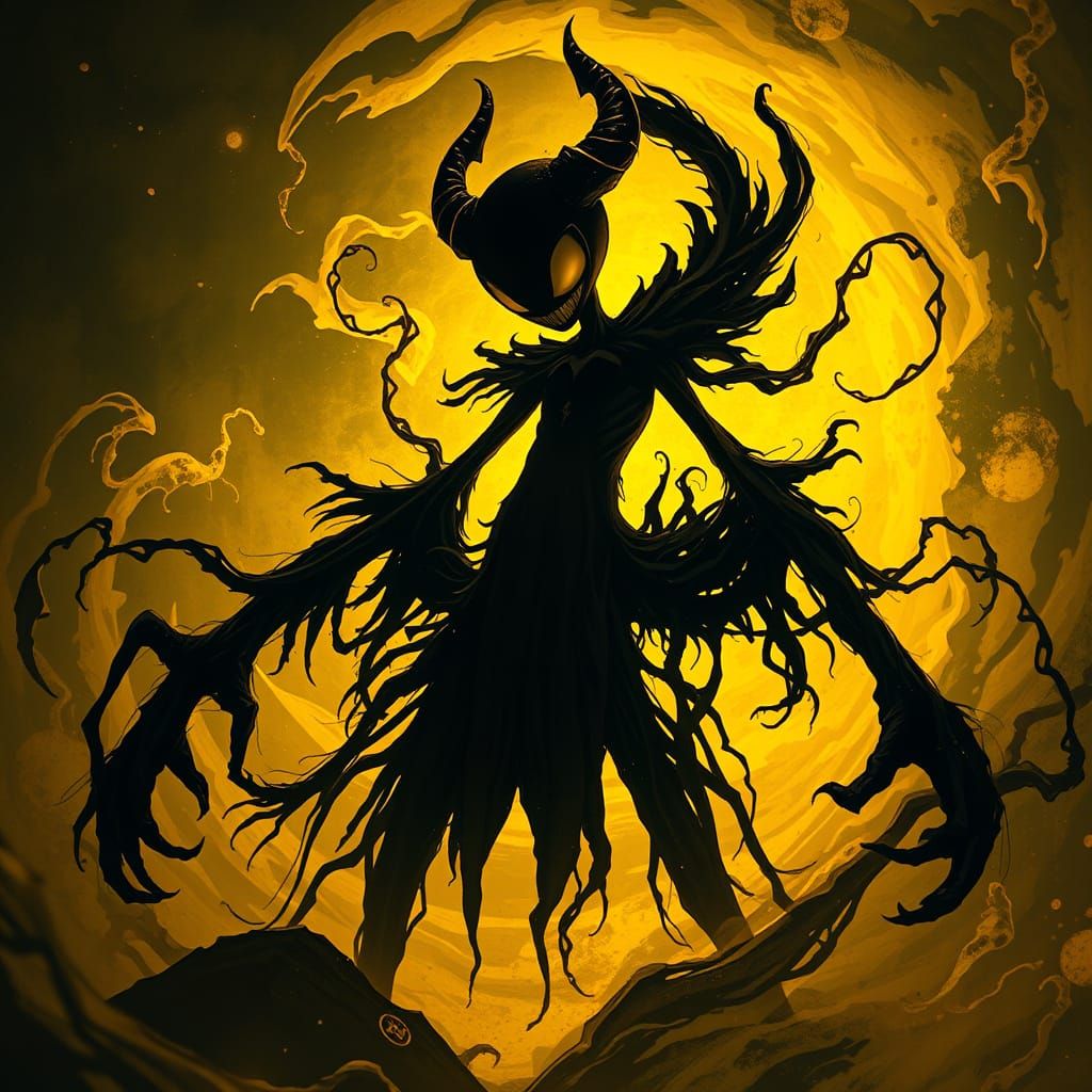 Bendy in Dark Fantasy, Inspired by Greg Rutkowski