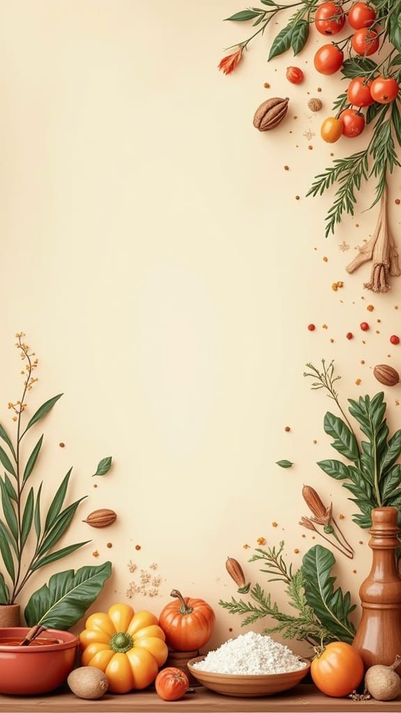 Elegant Poster Design with Cooking Theme