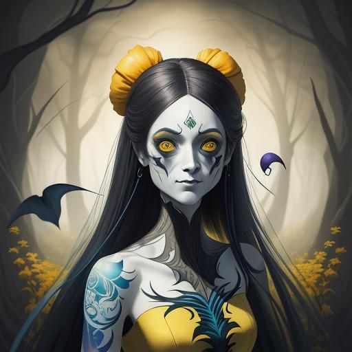 Dynamic, ethereal painting blending styles of 
Greg "Craola" Simkins , Raphael Sanzio,  Natalia Ricci, Igor Maikov,  por...