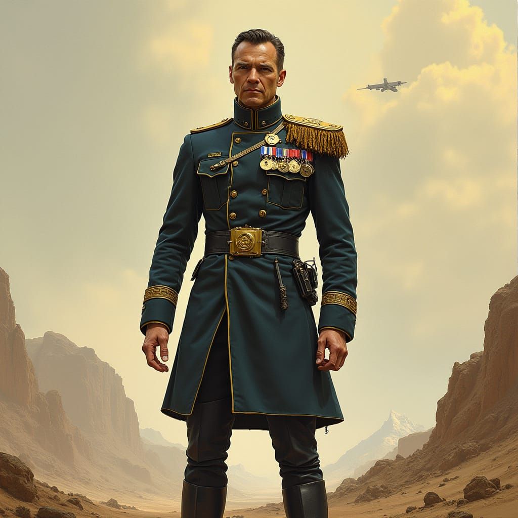 Miles Vorkosigan in Barrayaran Uniform