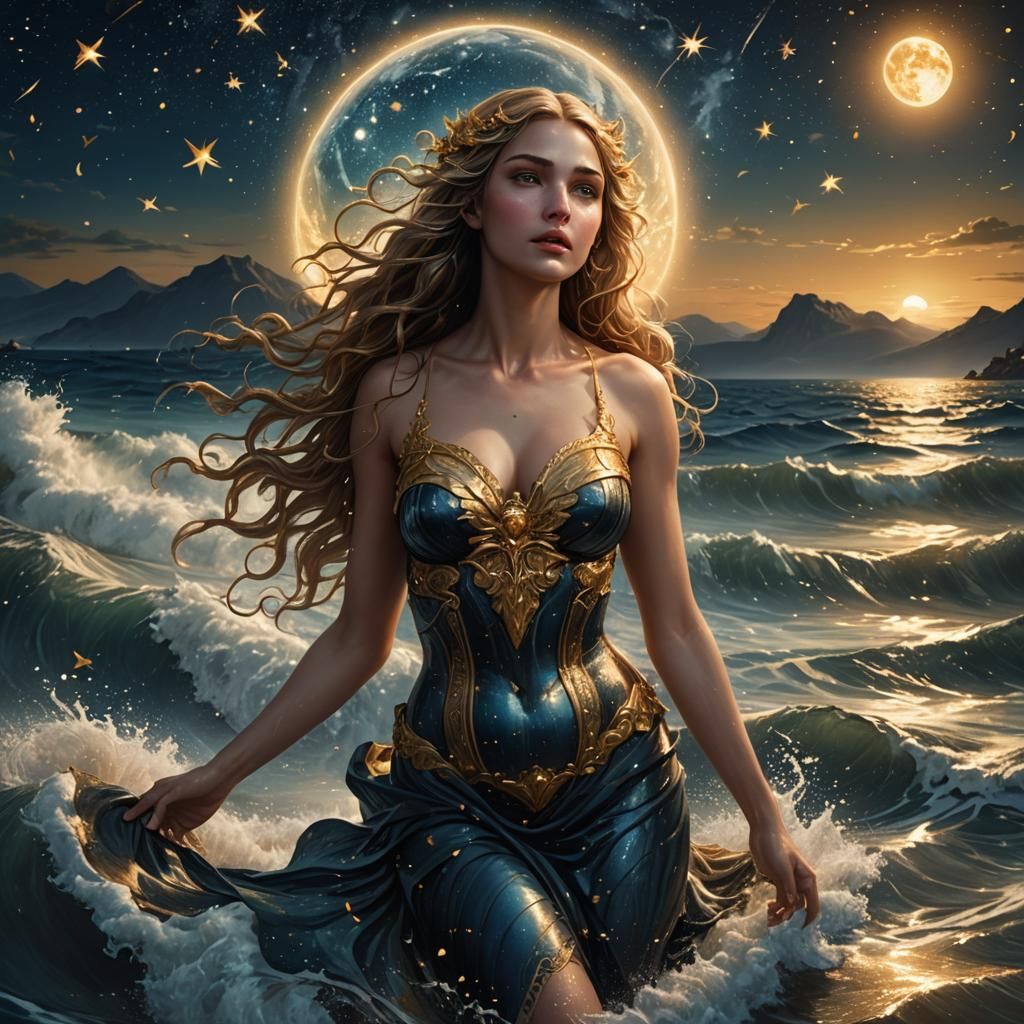 Aphrodite Rising: Fantasy Art in Unreal Detail