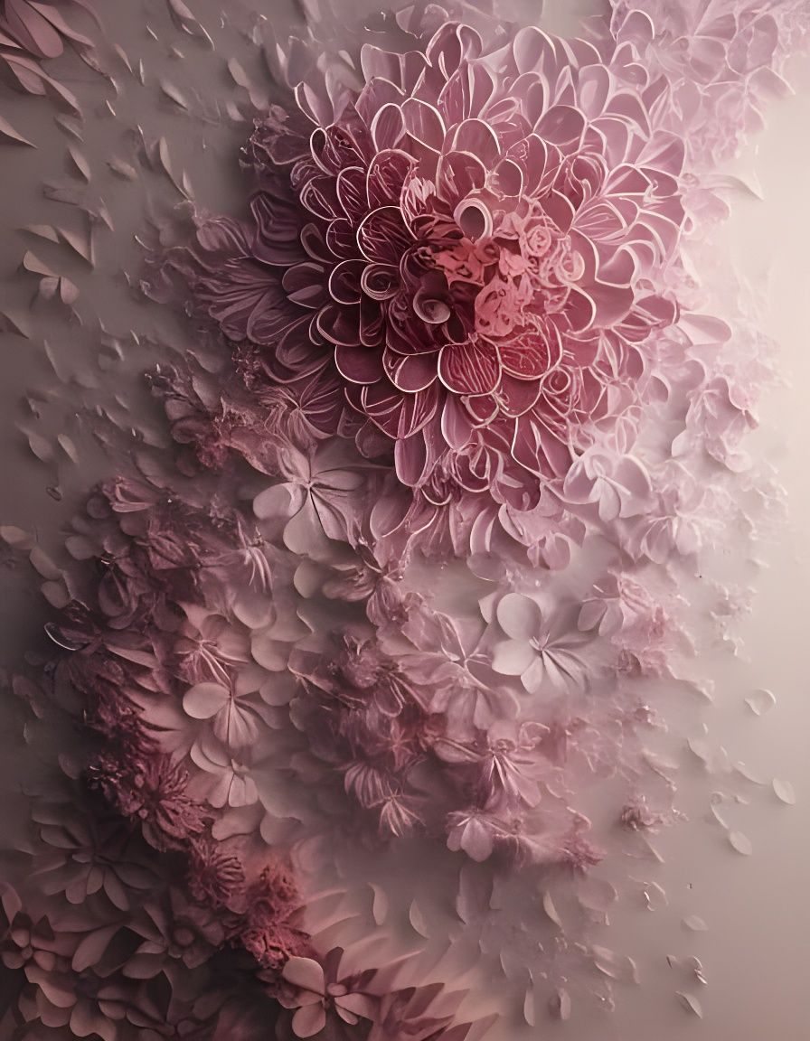 Detailed Papercraft Flowers: Award-Winning Photography