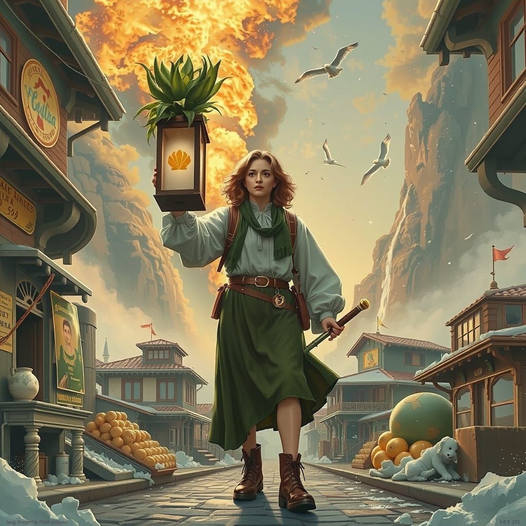 Realistic Image in Photorealistic Style