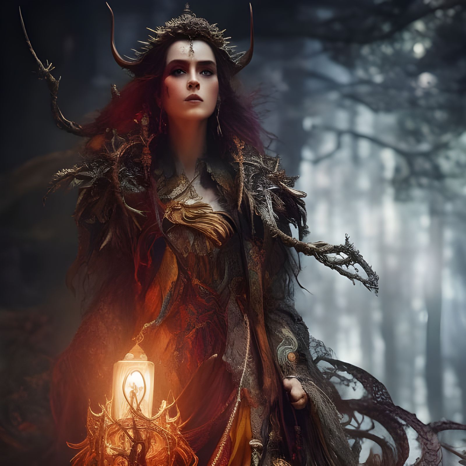 Witch  by Android Jones