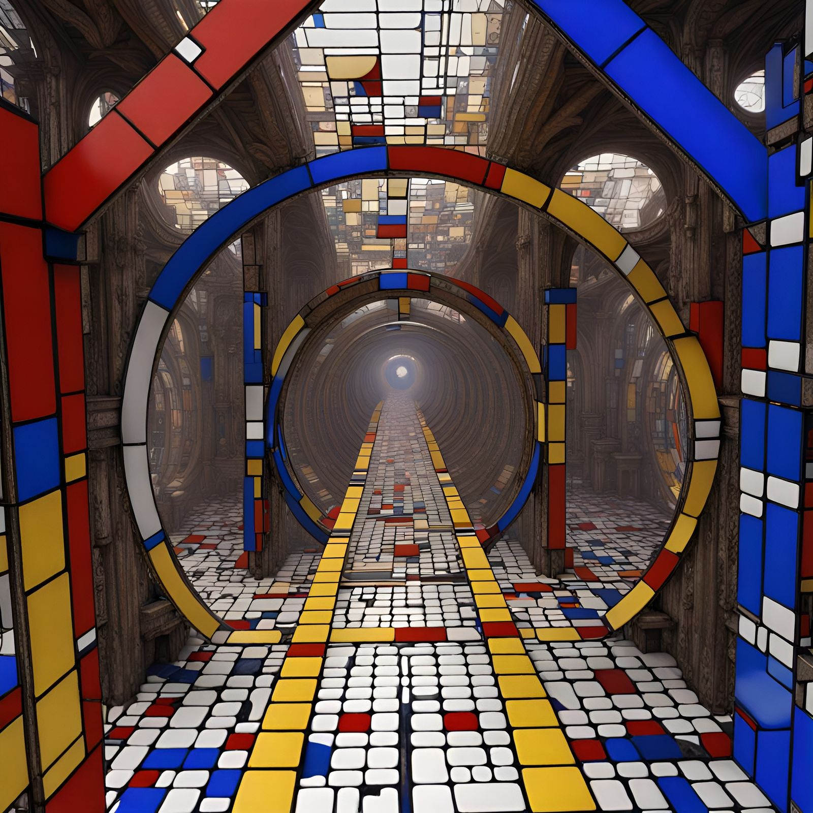 Frantic Orb Mirrors in Detailed Obscurist Concept