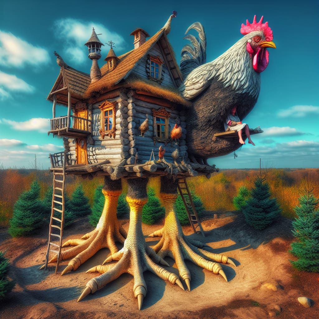 Baba Yaga's Chicken Foot Abode