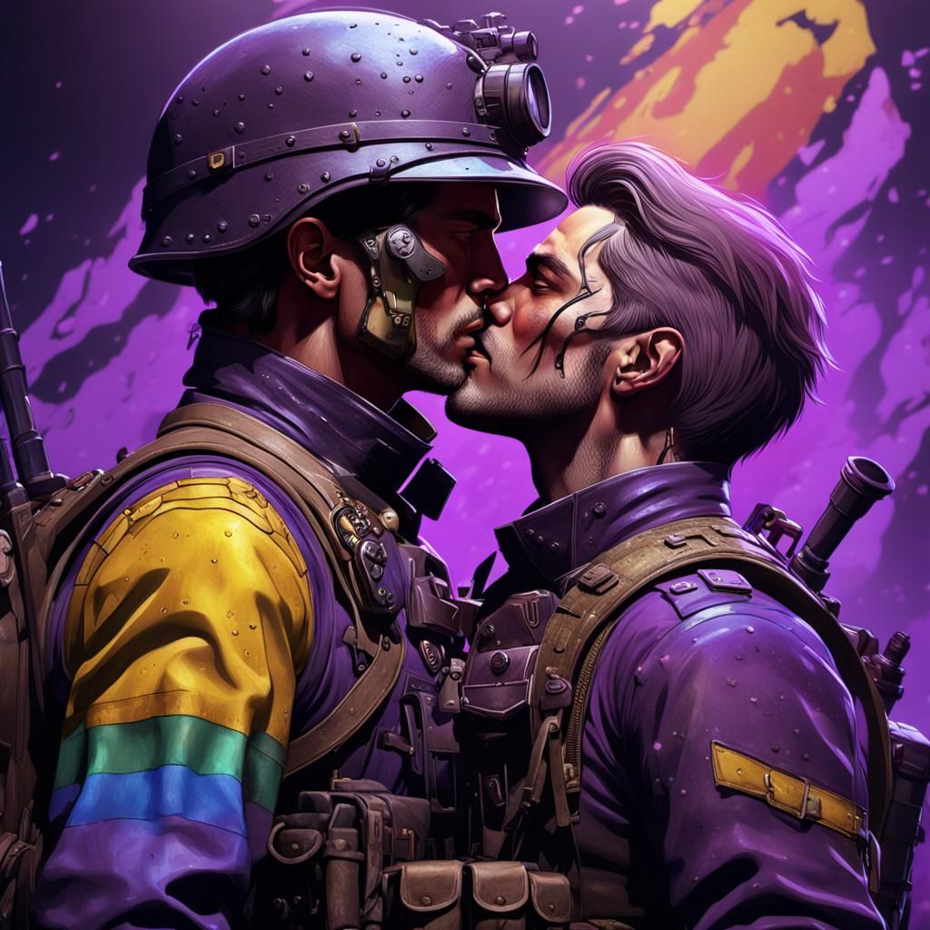 Soldiers' Embrace: A Dark Fantasy Masterpiece