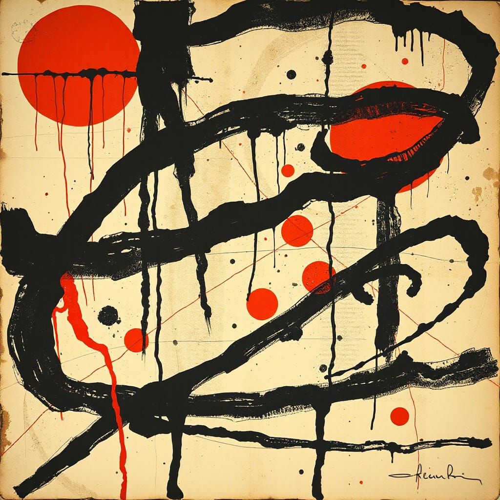 Abstract Expressionism Inspired by Kentridge, Schiele and Ro...