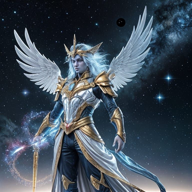 Cosmic Warrior Lord Reigns Over the Stars in Unreal Engine 6...