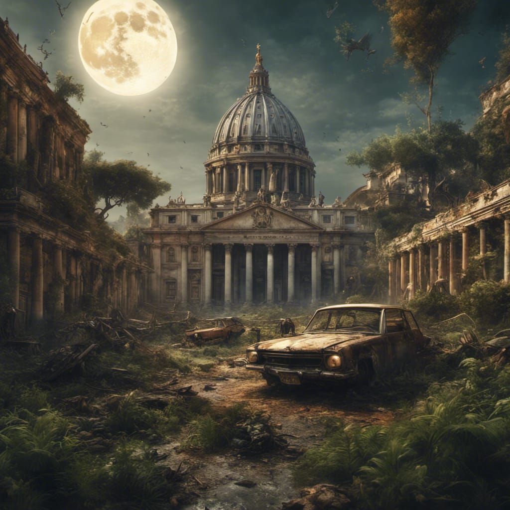 Post-Apocalyptic Vatican city