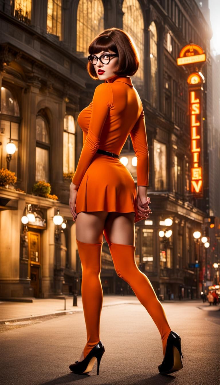 Alluring Velma Dinkley Illustration