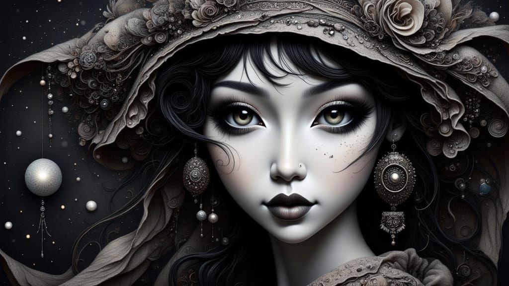 <lora:Whimsical:1.0> <lora:Zentangled:1.0> Prompt: A dramati...