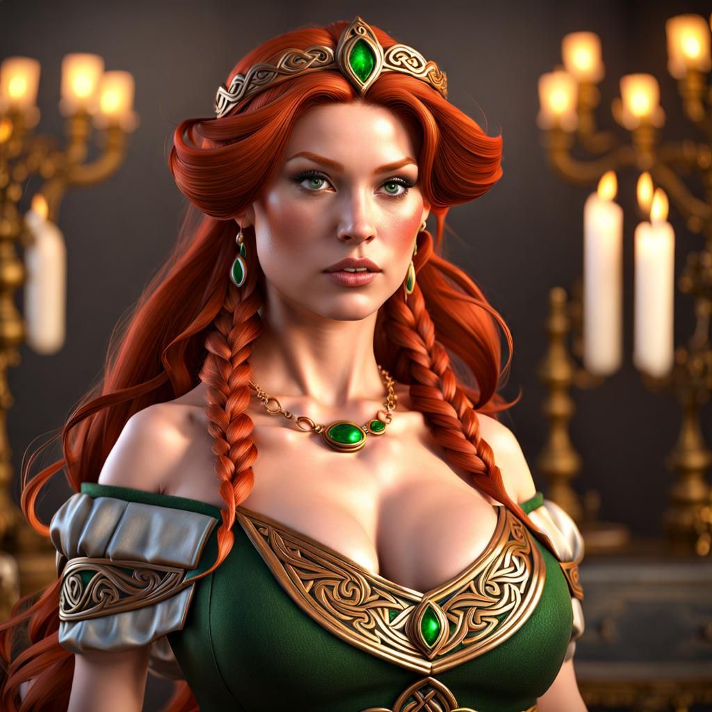 redhead celtic princess