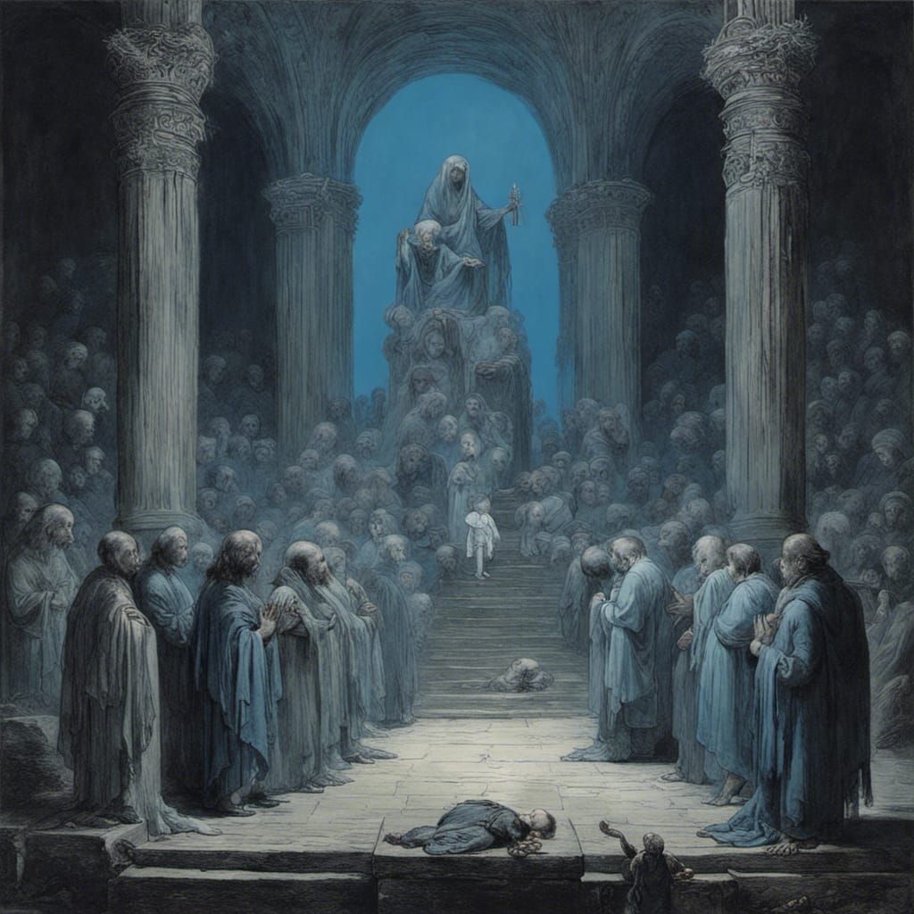 Toddlers Praying at the Altar of Greed