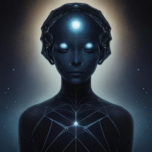 Protective Soul Rises Over Children: Pop Art Style