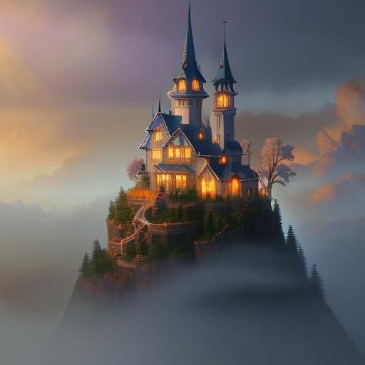 Ethereal Celebration in Hyperdetailed Fantasy Style