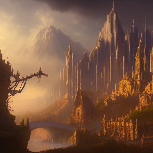 Detailed Matte Painting of Charlotte in Unreal Engine