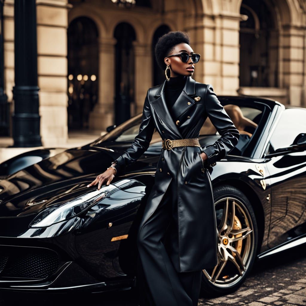 Luxury Fashion Portrait of Teen in Editorial Style