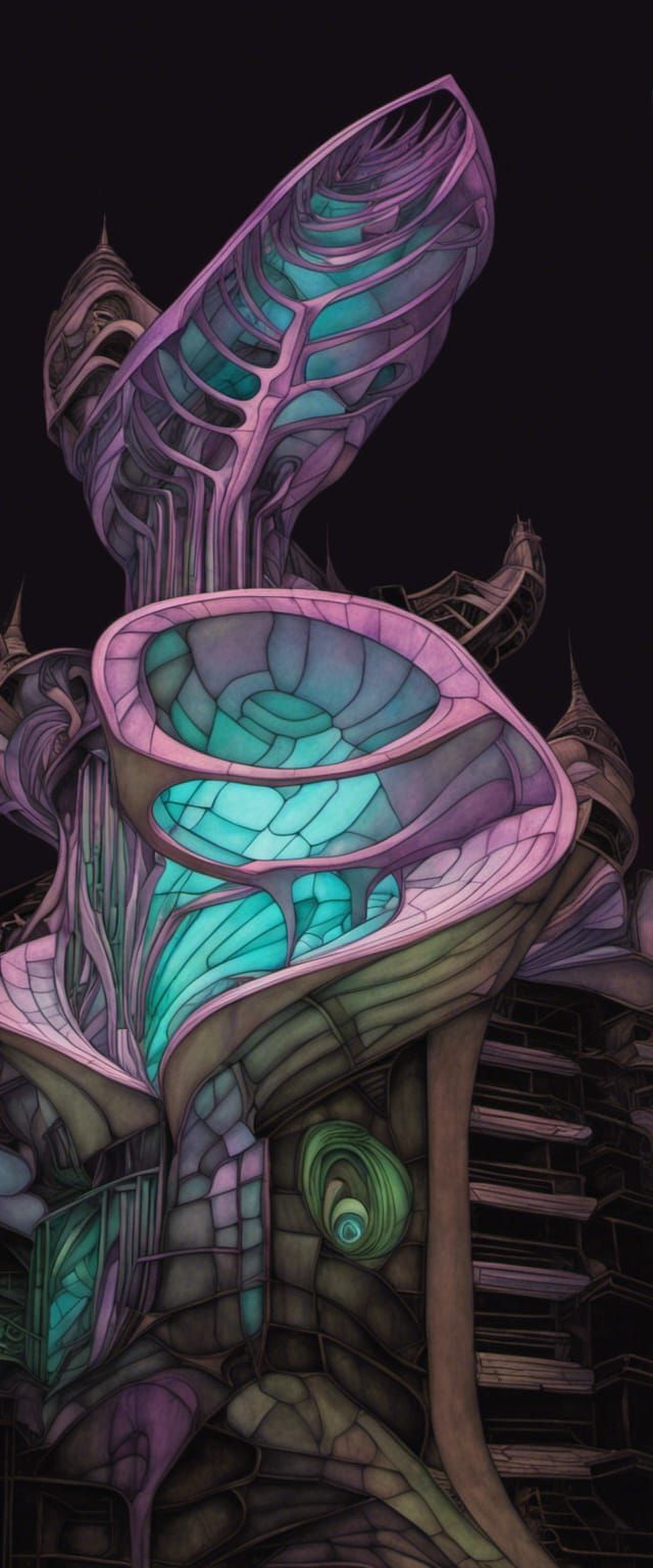 Fantasy dwelling loft in the 'verse