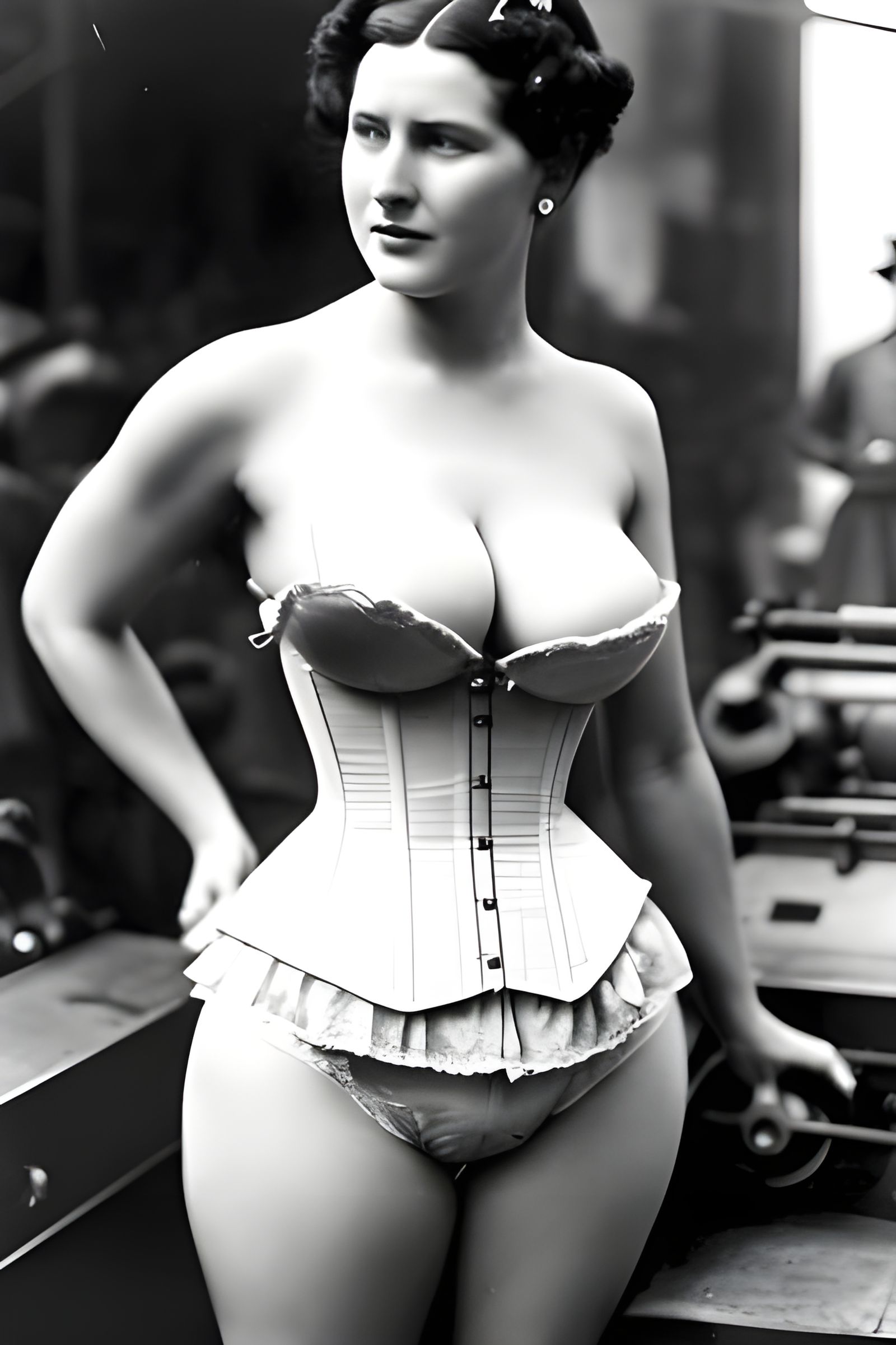 Abstract AI Interpretation of Undergarments