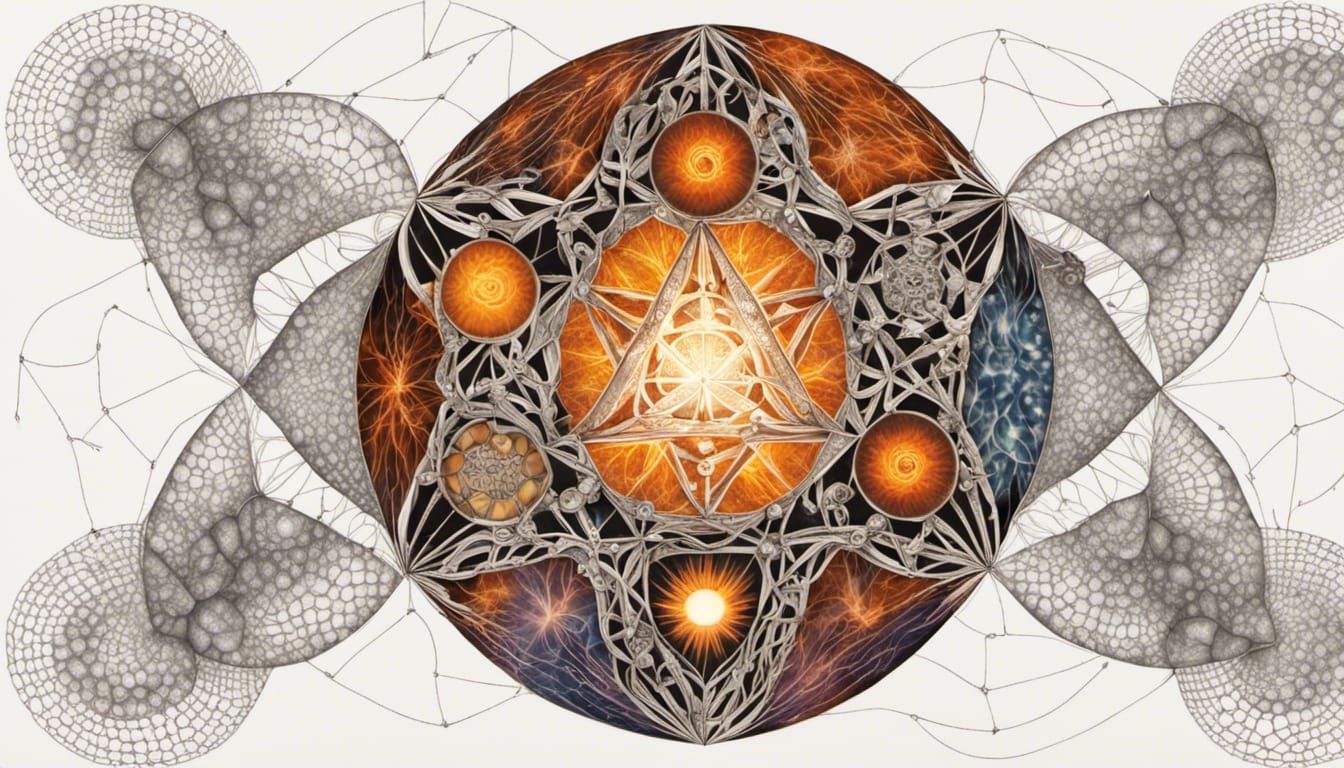 Fractal Geometry with Earth Chakra Elements