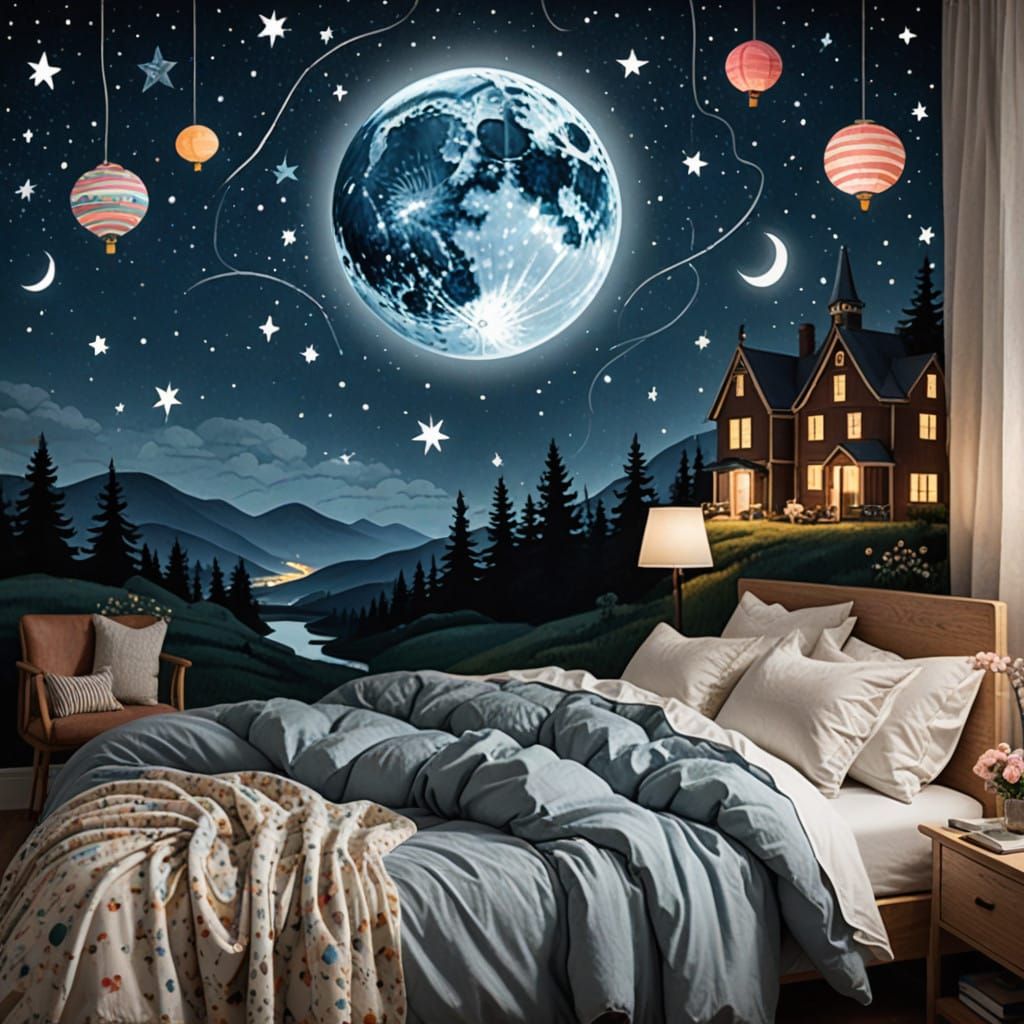 Ethereal Dreamscape in Vibrant Colors