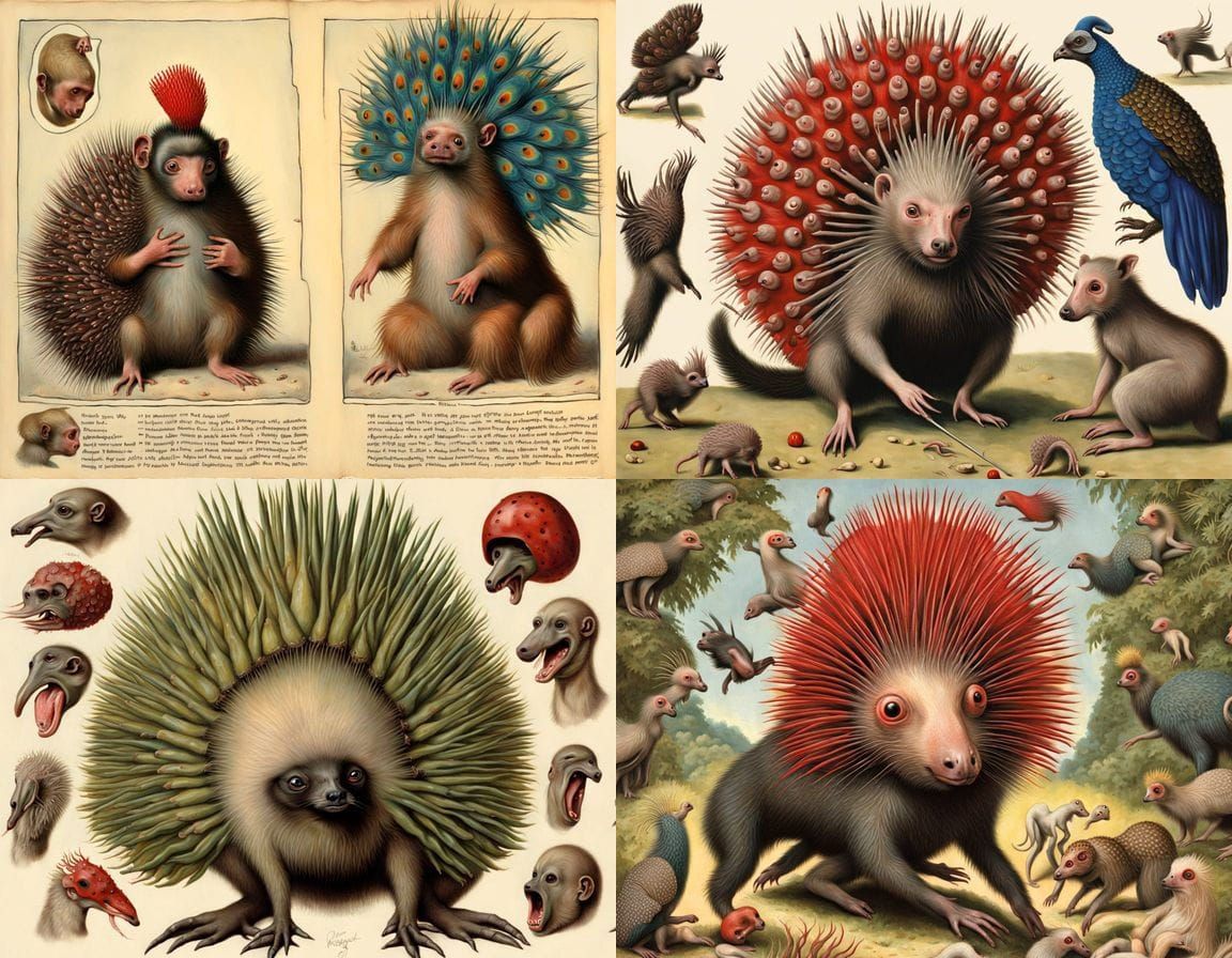 Surreal Ladybird Book Style Art of a Charming yet Disgracefu...