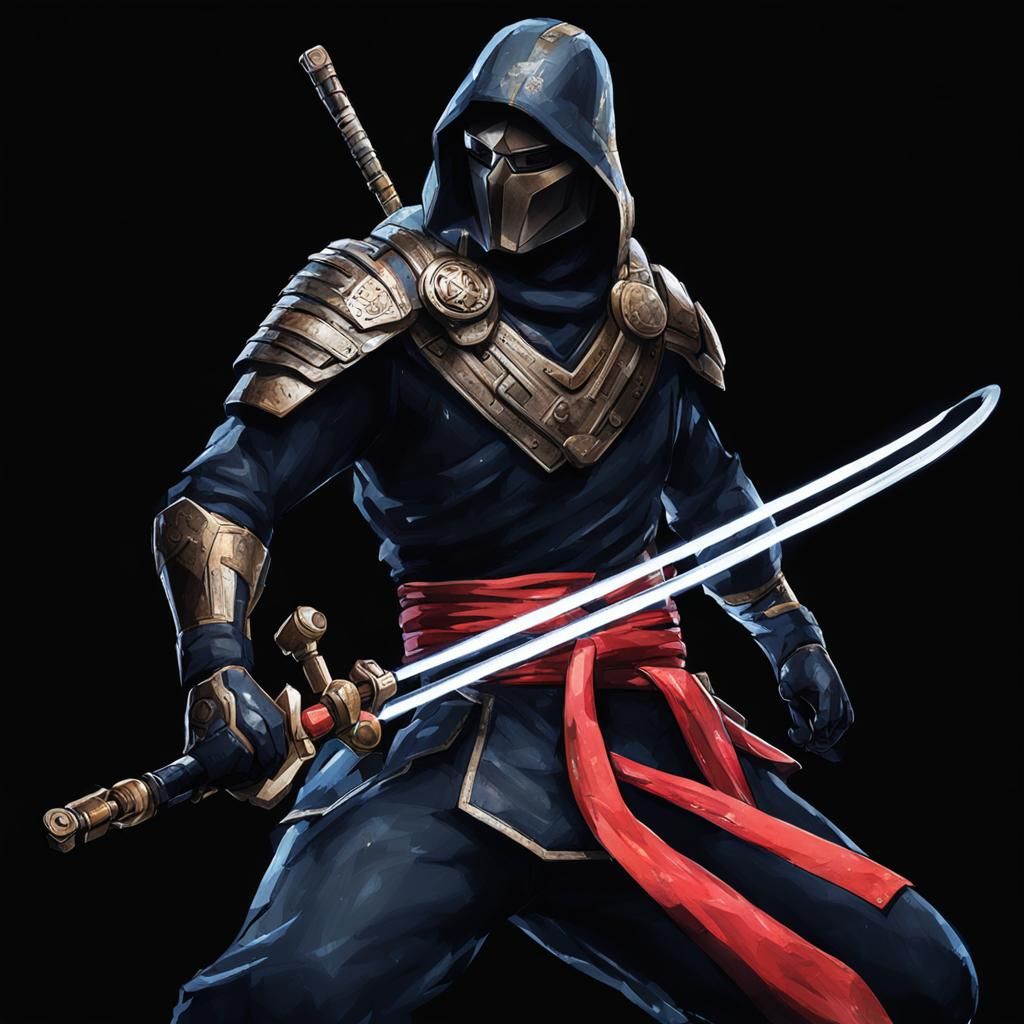 Ninja in Side Profile