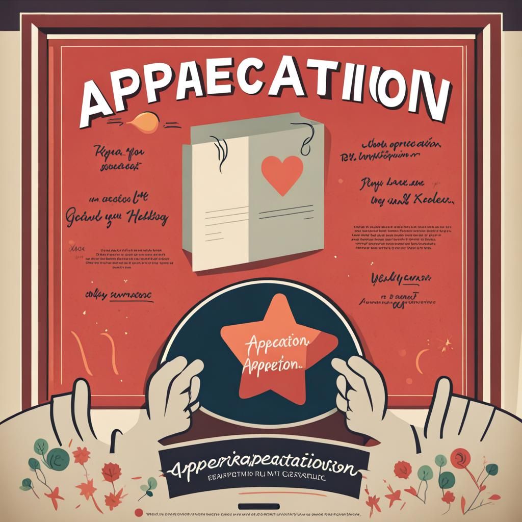 Simple Appreciation Poster Design