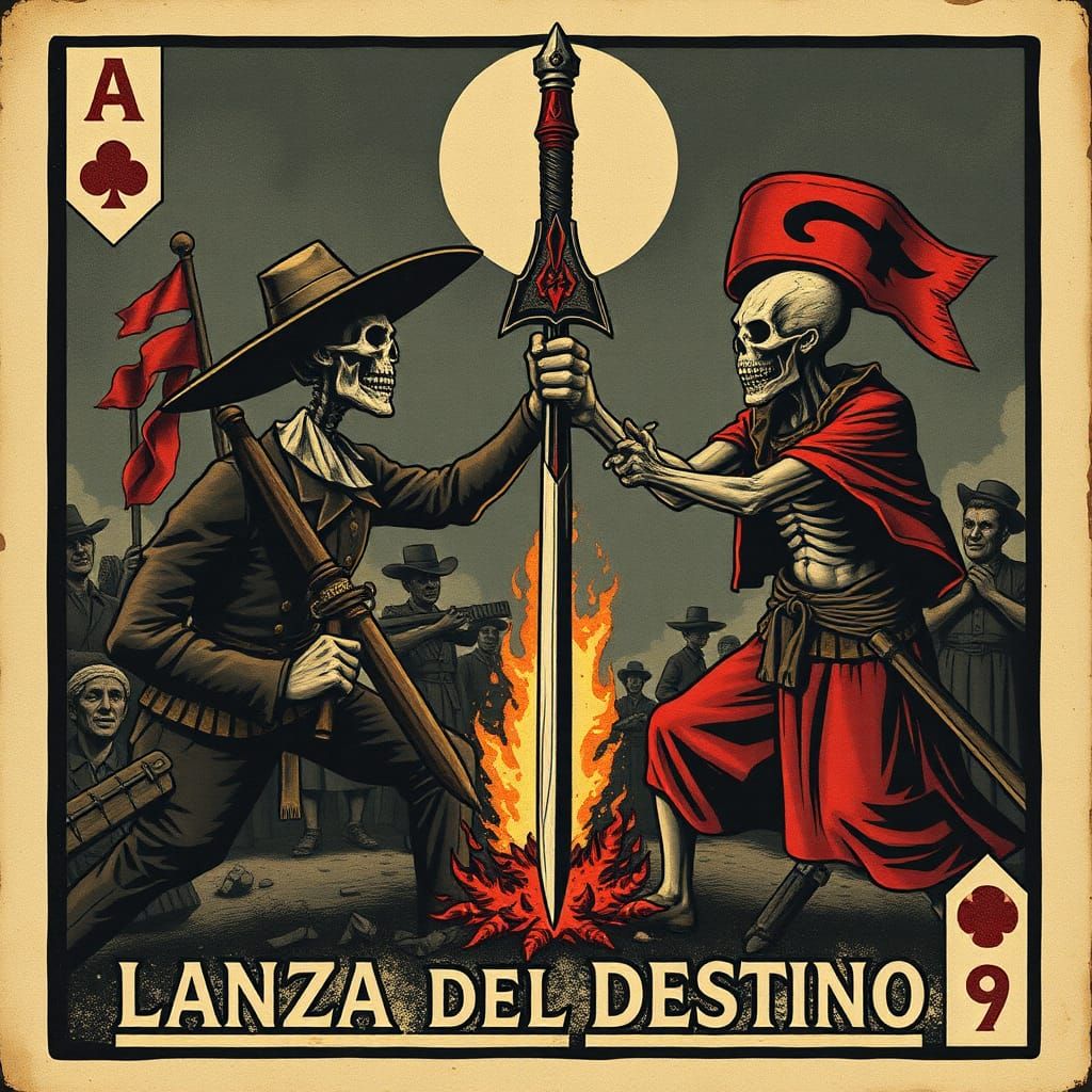 Macabre Loteria Card: Duel for Destiny