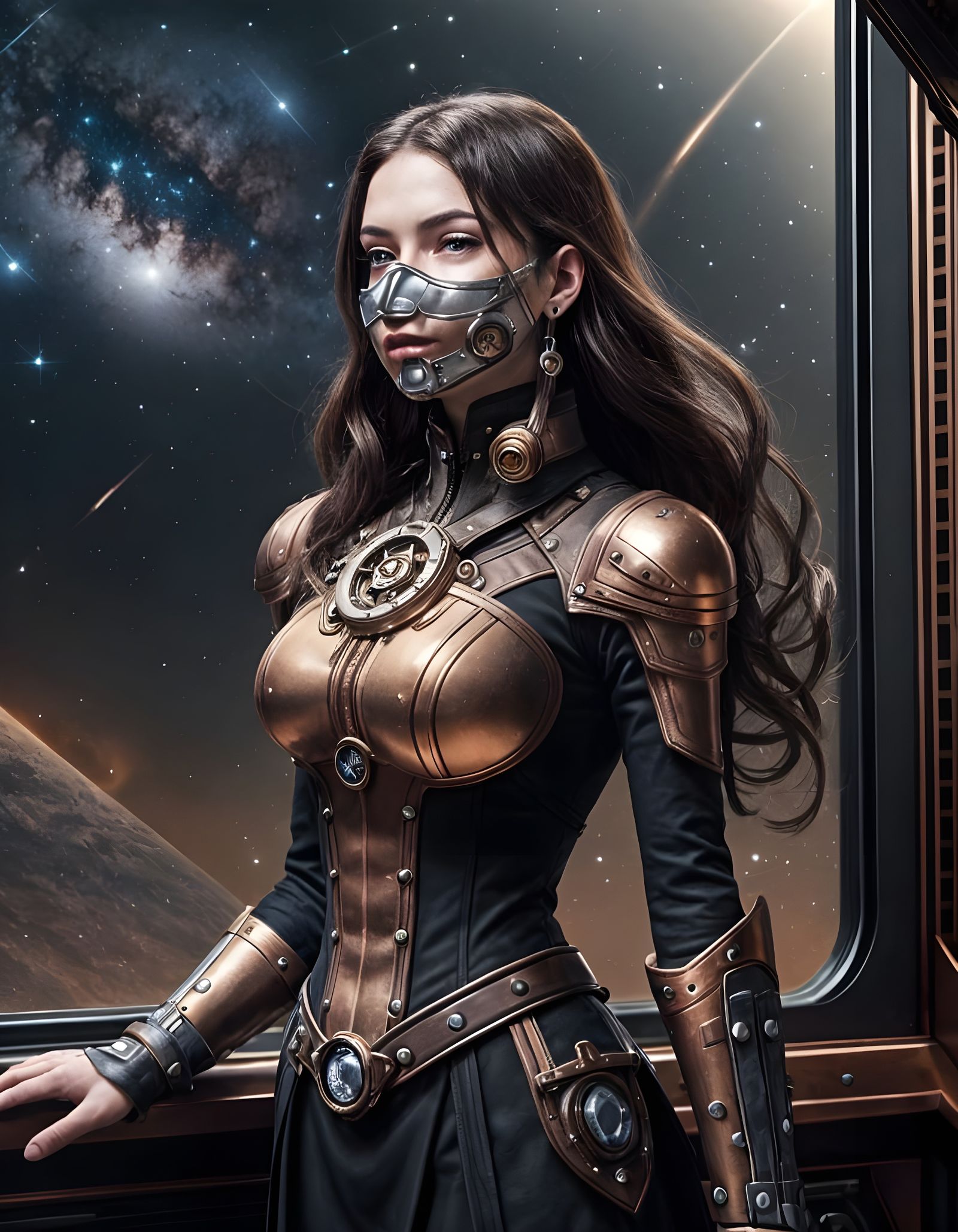 Steampunk Space Siren
