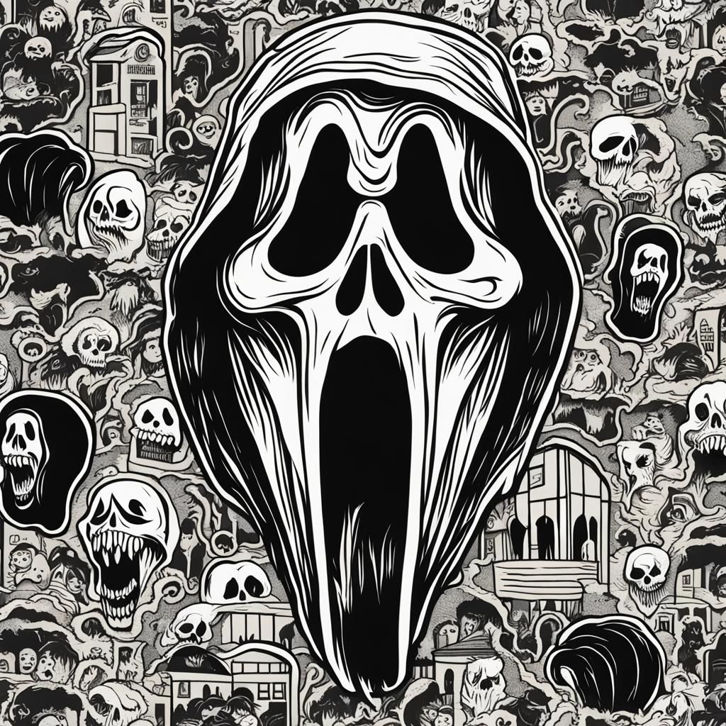 Ghostface: A Scream Inspired Image