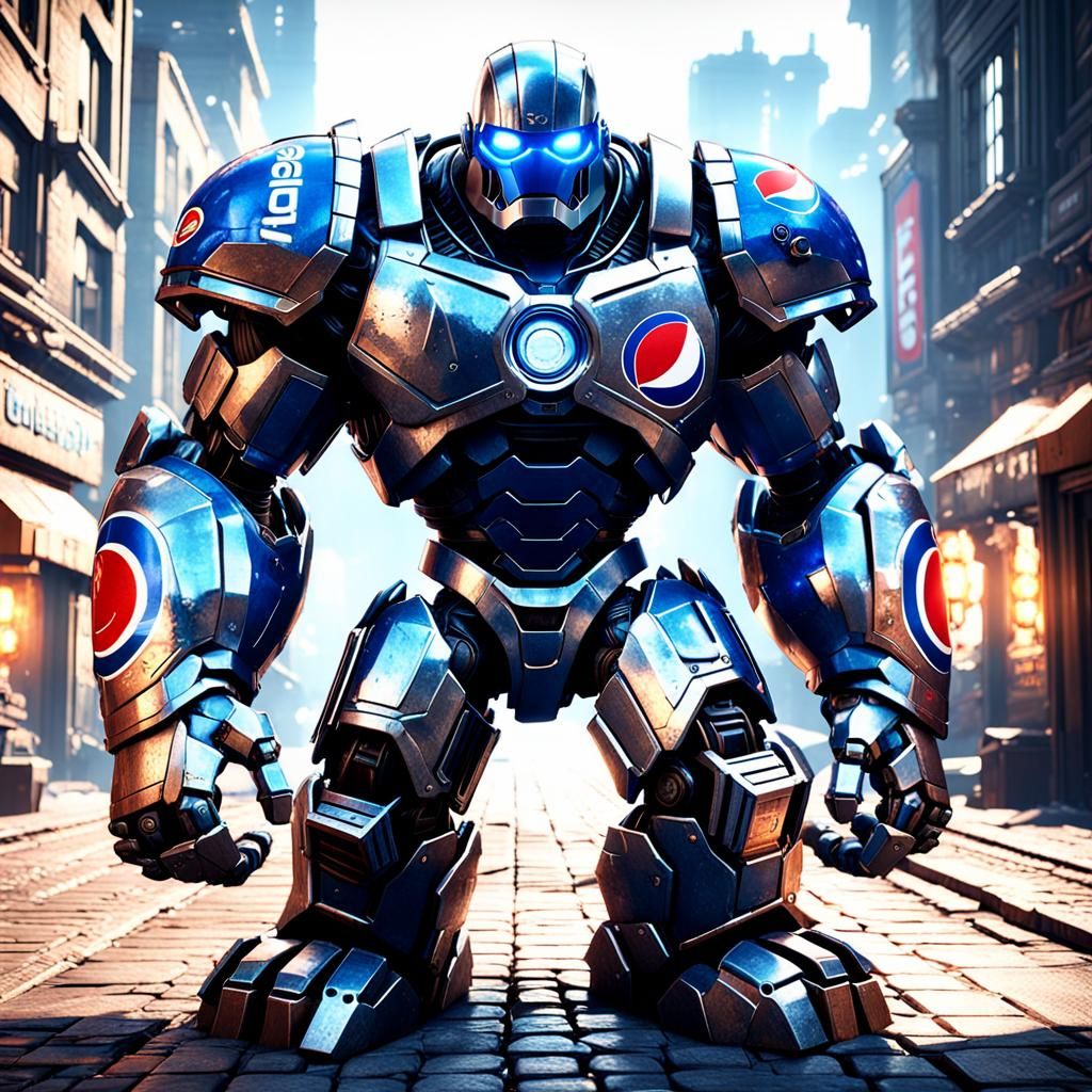 Pepsi Golem: 3D Game Cinematic Render