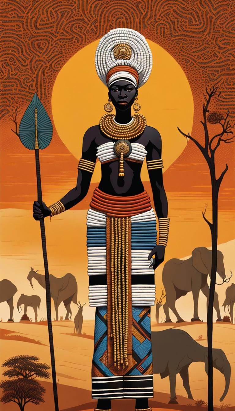 Daurama: Guardian of the Hausa People, West Africa