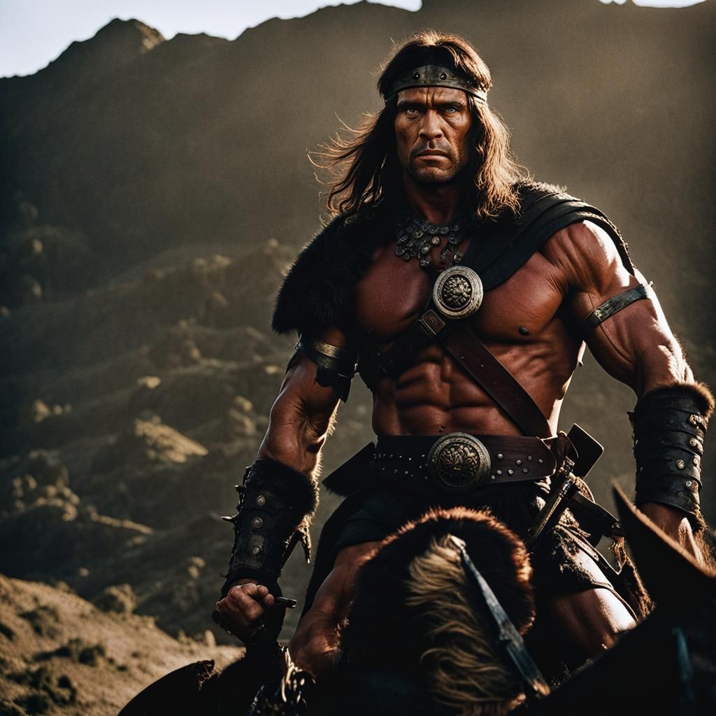 Conan the Barbarian in Epic Cinematic Action