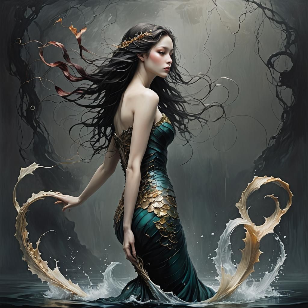 Sea Witch (Little Mermaid Lore) .. A Creature of the Deep