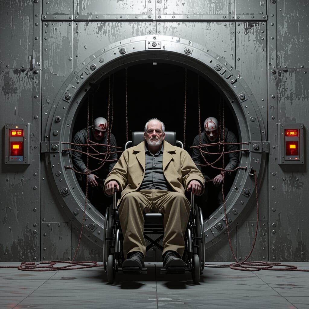 John Kramer's Deadly Game: A Hyperrealistic 3D Rendering