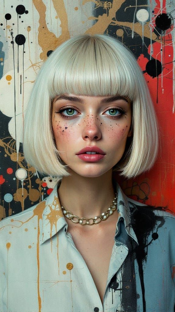 Surreal Dreamscapes Collide with Street Art Chaos