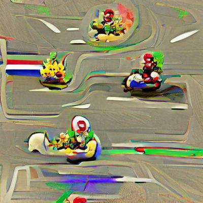 Go-Kart Race in Motion