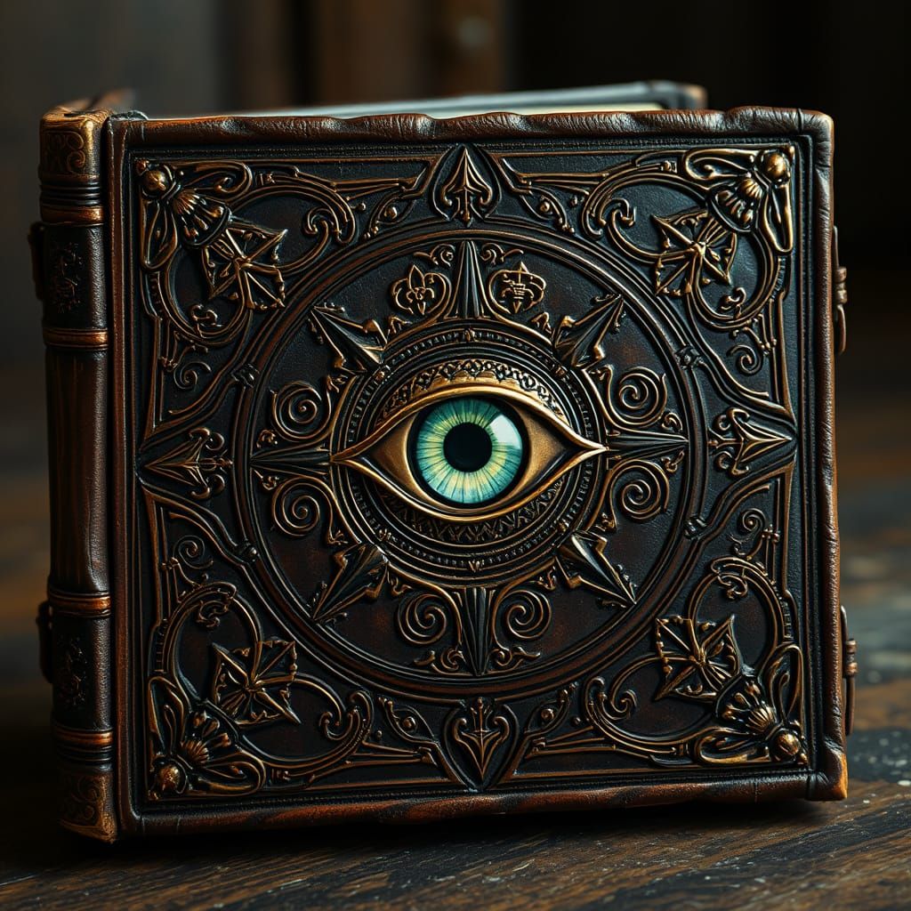 Glowing Book of Forbidden Knowledge