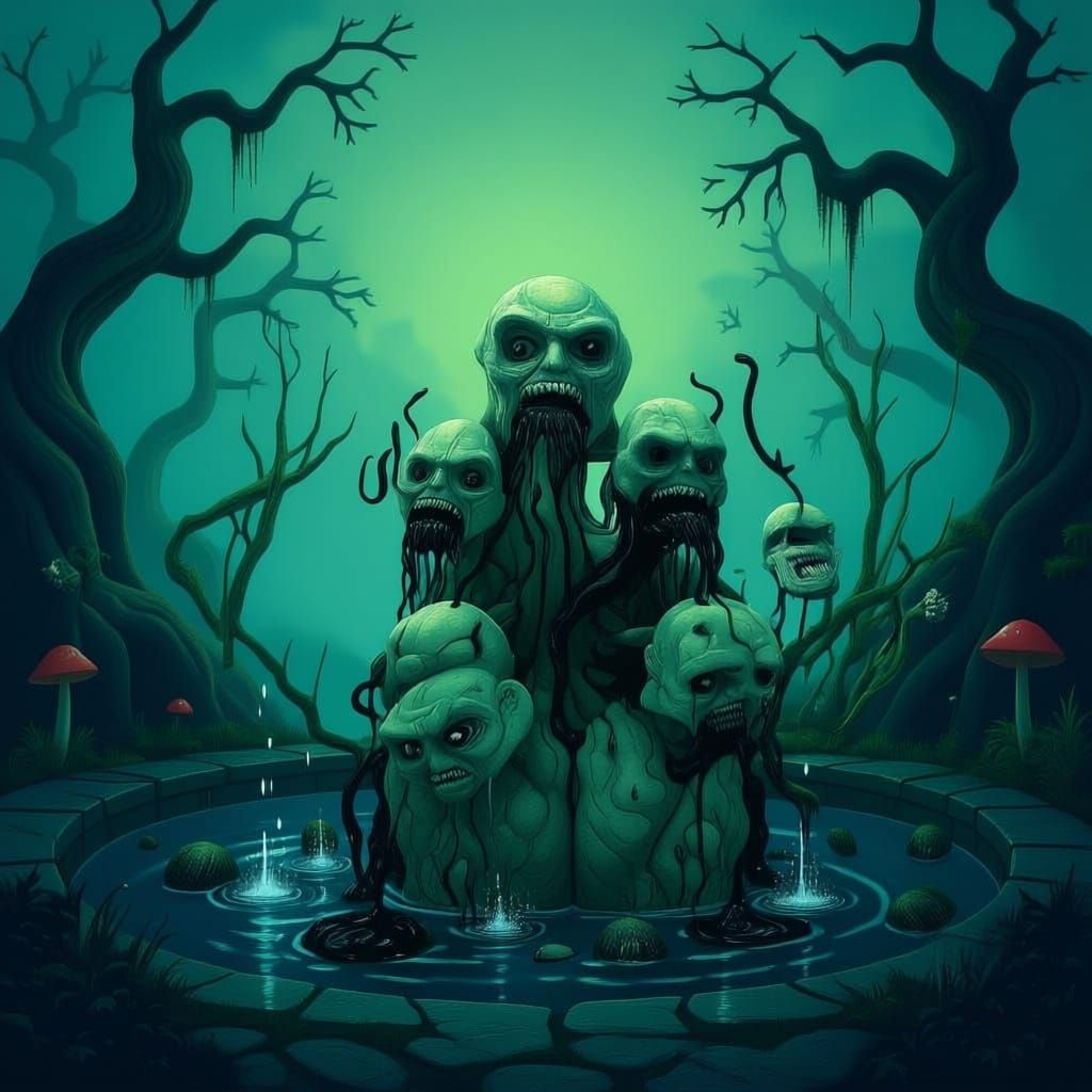 Tim Burton's Gothic Fountain of Youth in Twilight